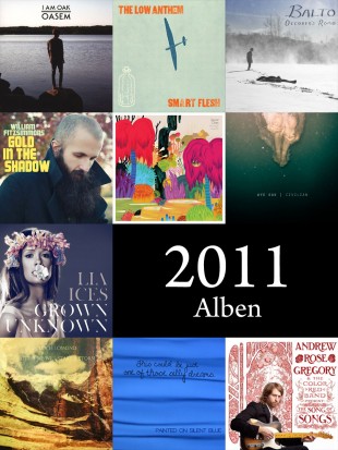 CD Cover Collage: Die besten Alben 2011